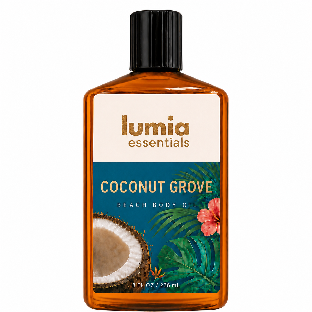 Tropical Beach Body Oil 8oz